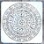  Maja mintás 20x20cm- es mandala mintás sablon2