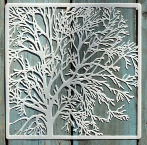 20x20cm- es fa  mintás sablon DIY stencil