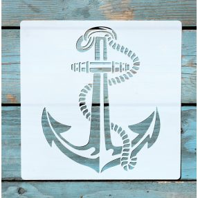 20x20cm- es horgony mintás sablon4