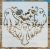 20x20cm- es sarok Halloween, szellem   mintás sablon DIY stencil