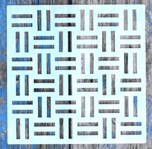 20x20cm- es  geometria mintás sablon