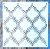 Geometriai mintás 20x20 cm-es műanyag festő sablon DIY  stencil 