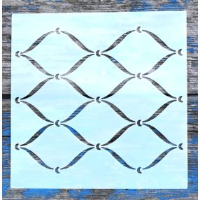Geometriai mintás  20x20 cm-es  sablon 