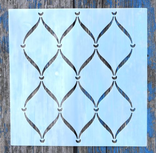 Geometriai mintás  20x20 cm-es  sablon 