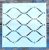 Geometriai mintás  20x20 cm-es  sablon 