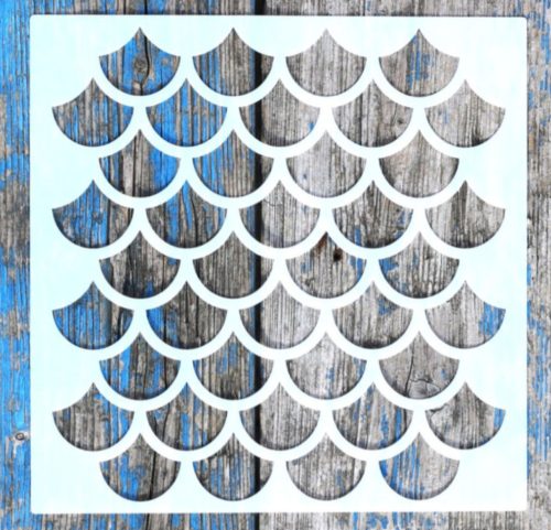 Geometria mintás 20x20 cm-es sablon 