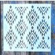 Geometria mintás 20x20 cm-es  sablon 
