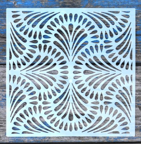 Geometria mintás 20x20 cm-es  sablon 