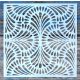 Geometria mintás 20x20 cm-es  sablon 