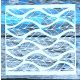 levél textúra  mintás 20x20 cm-es  sablon stencil