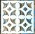 Geometria mintás, csempe  sablon 20x20 cm-es DIY stencil
