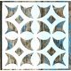 Geometria mintás, csempe  sablon 20x20 cm-es DIY stencil