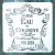  Paris feliratú vintage műanyag Sablon  20x20 cm-es DIY festő stencil