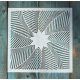 geometriai mintás műanyag sablon 20x20 cm-es DIY festő  stencil
