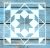 25x25 cm- es geometriai mintás sablon  DIY festő stencil 