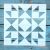 25x25 cm- es geometriai mintás sablon  DIY festö stencil 