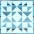 25x25 cm- es geometriai mintás sablon  DIY festő stencil 