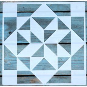 25x25 cm- es geometriai mintás sablon  DIY festő stencil 