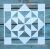 25x25 cm- es geometriai mintás sablon  DIY festö stencil 