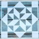 25x25 cm- es geometriai mintás sablon  DIY festő stencil 