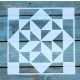 25x25 cm- es geometriai mintás sablon  DIY festő stencil 