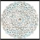 Mandala  mintás műanyag festősablon 30x30 cm-es DIY stencil