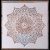 Mandala mintás sablon3 stencil 30x30 cm-es