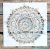  mandala mintàs  festő  stencil  30x30 cm-es műanyag DIY sablon 