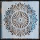  Mandala mintàs  festő  stencil  30x30 cm-es műanyag DIY sablon 