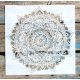  mandala mintàs  festő  stencil  30x30 cm-es műanyag DIY sablon 