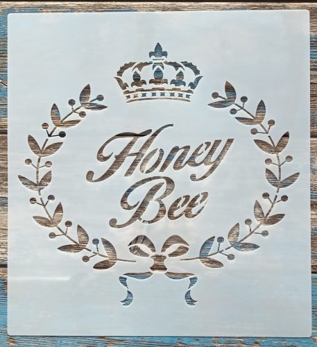 Honey Bee  2 sablon 30x30 cm-es
