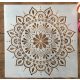 Mandala mintás sablon 30x30 cm-es