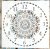 Óramintás csipkés DIY sablon 30x30 cm-es műanyag festő stencil