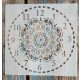 Óramintás csipkés DIY sablon 30x30 cm-es műanyag festő stencil