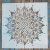 Mandala mintás műanyag DIY sablon 30x30 cm-es festő stencil falra, bútorra