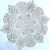 Mandala mintás műanyag sablon 30x30 cm-es DIY stencil falra, bútorra