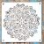 Csipke Mandala mintás festő sablon 30x30 cm-es DIY  műanyag stencil 