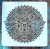 Mandala Bagoly sablon  stencil, 30x30 cm-es DIY stencil