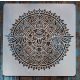 Mandala Bagoly sablon  stencil, 30x30 cm-es 