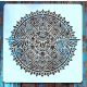 Mandala Bagoly sablon  stencil, 30x30 cm-es DIY stencil