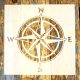 Navigátor, Iránytű  mintás rétegző sablon  30x30 cm-es DIY festő  stencil