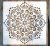 Mandala mintás  rétegző  sablon  30x30 cm-es műanyag DIY festő stencil,