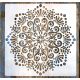 Mandala mintás  sablon  30x30 cm-es műanyag DIY festő stencil,