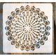 Mandala mintás festő  sablon 30x30 cm-es DIY stencil