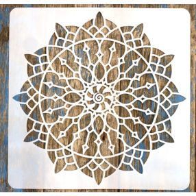   Mandala mintás 12  sablon   30x30 cm-es műanyag DIY stencil