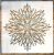Mandala mintás festő sablon 30x30 cm-es műanyag DIY stencil