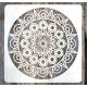 Mandala mintás festő sablon 30x30 cm-es DIY stencil