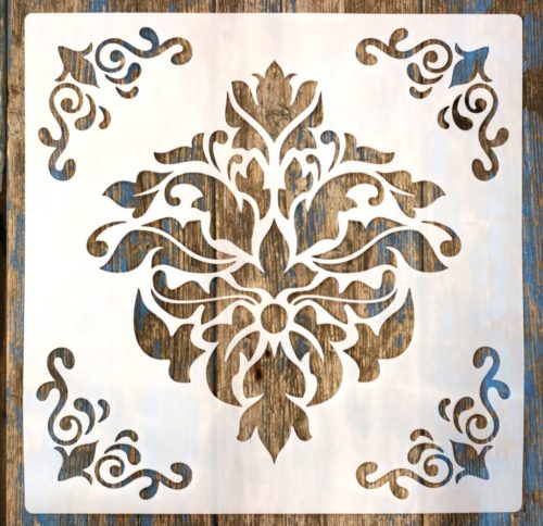 csempe mintás festő sablon stencil, 30x30 cm-es 