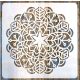 Mandala mintás festő sablon  stencil 30x30 cm-es 