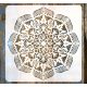 Mandala mintás 18 rétegző sablon stencil, 30x30 cm-es 